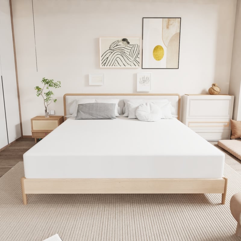 Hybrid Luxury Hotel Orthopedic Memory Foam Compressed Bed Mattress in a Box