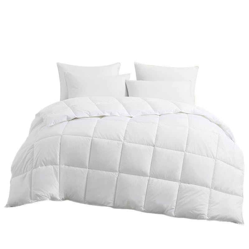 Soy Protein Fiber Temperature-Balancing Comforter - Queen/King, B Corp Certified, 100% Vegan & Breathable