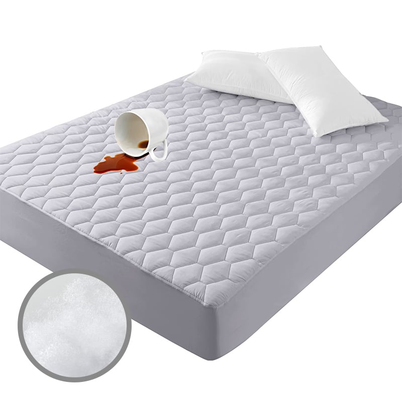 Hypoallergenic Waterproof Mattress Protector - Queen/King, GRS & OEKO-TEX Certified