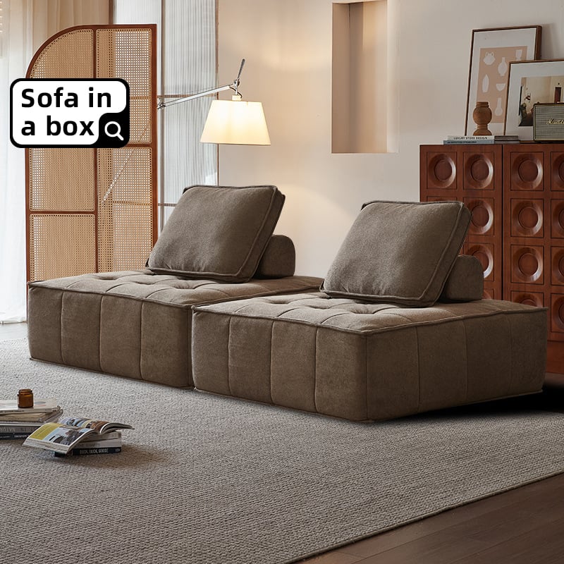 Environmentally Friendly Memory Foam Compressed Modular Sectional Sofa Couch Set