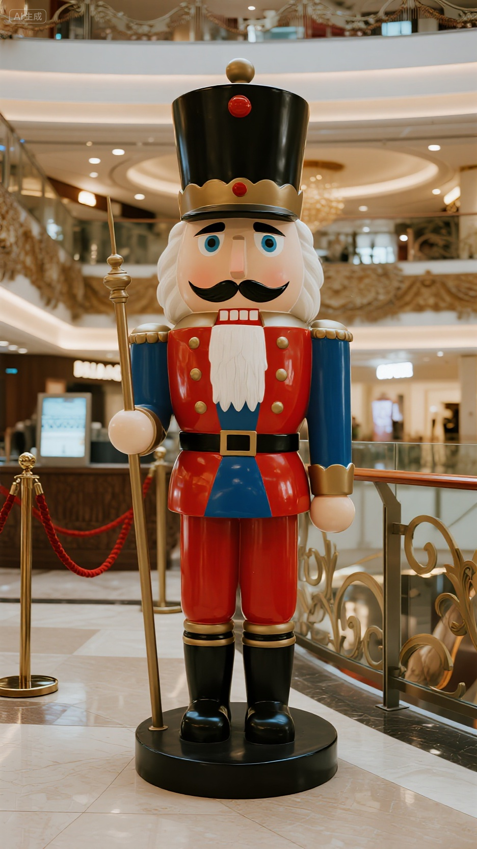 British Nutcracker Soldier Statue