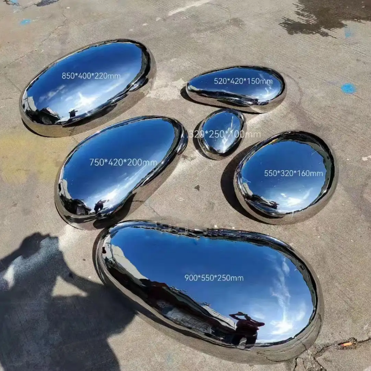 Stainless Steel Pebble Model