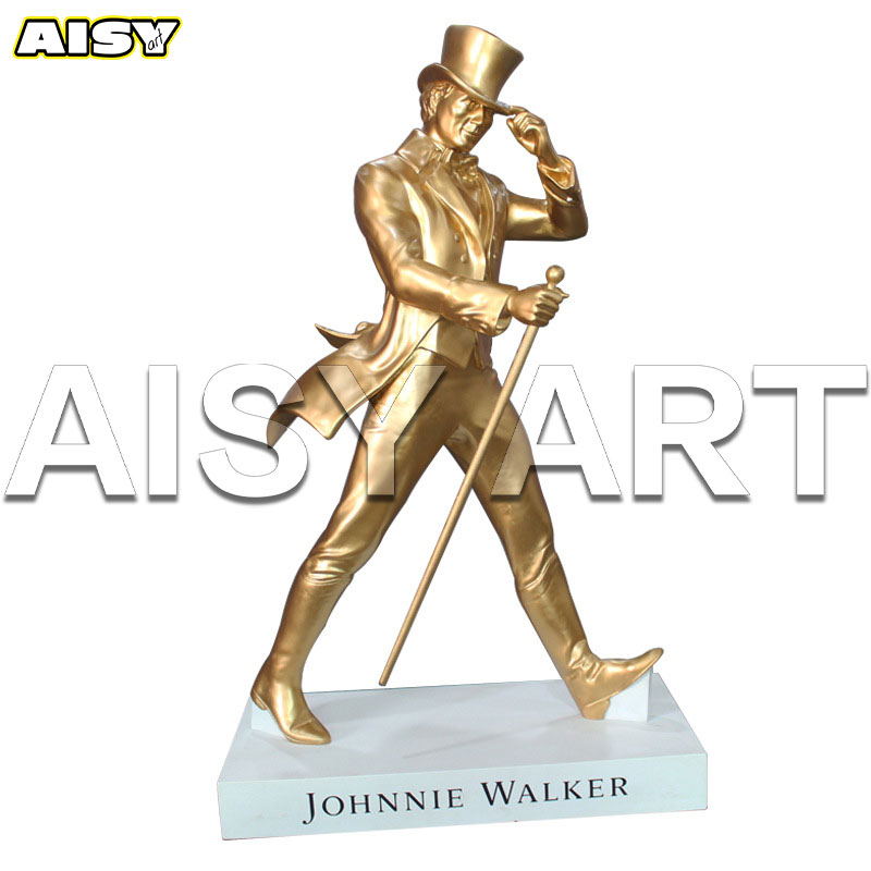 Johnnie Walker Fiberglass Sculpture