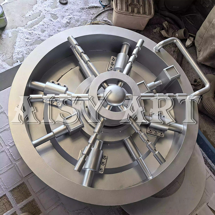 Tech-Style Round Door Decor
