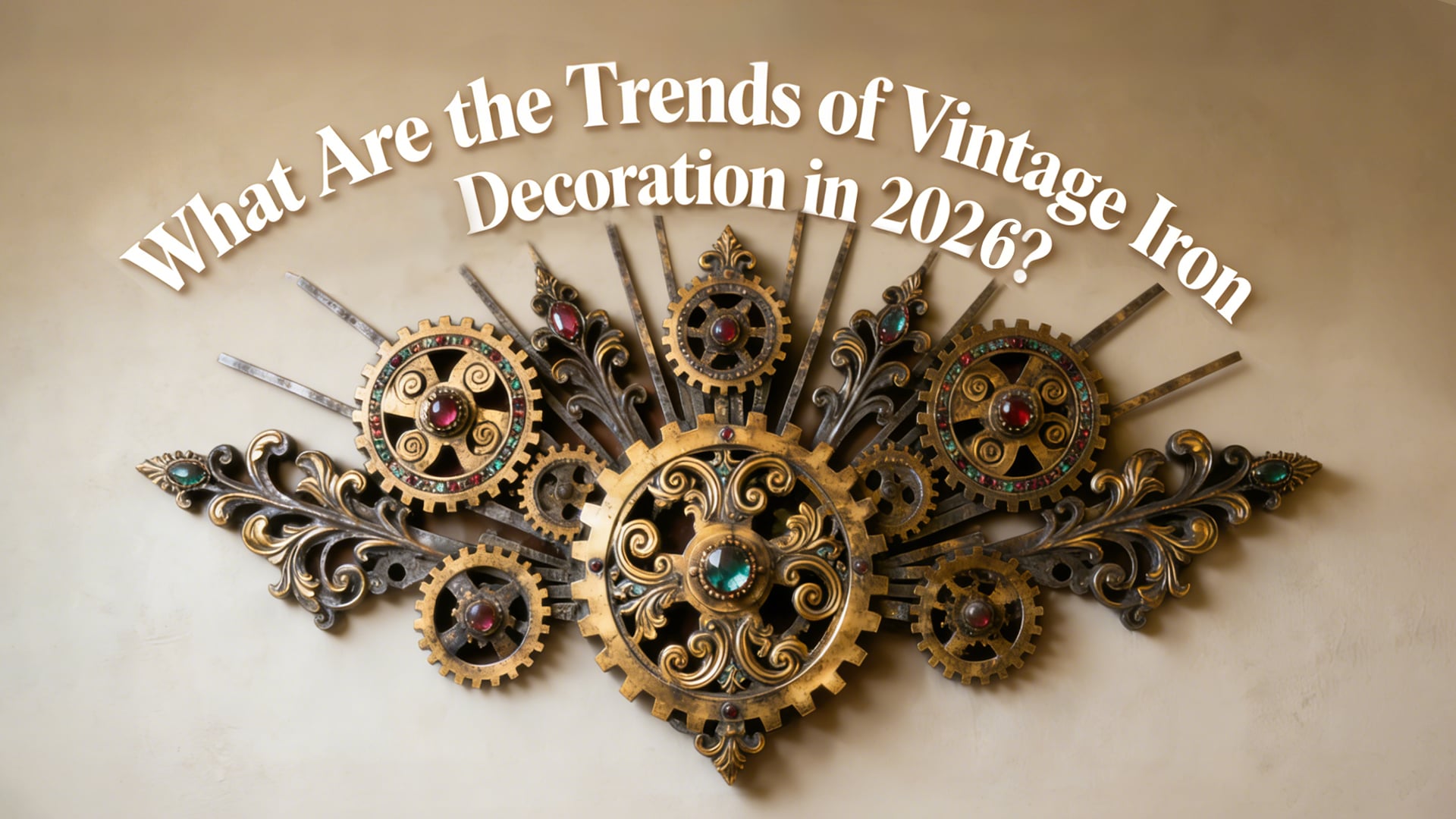 Quali sono le tendenze della decorazione in ferro vintage nel 2026?