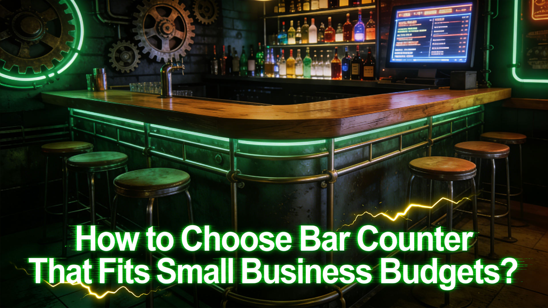 Come scegliere un bancone bar che si adatti al budget delle piccole imprese?