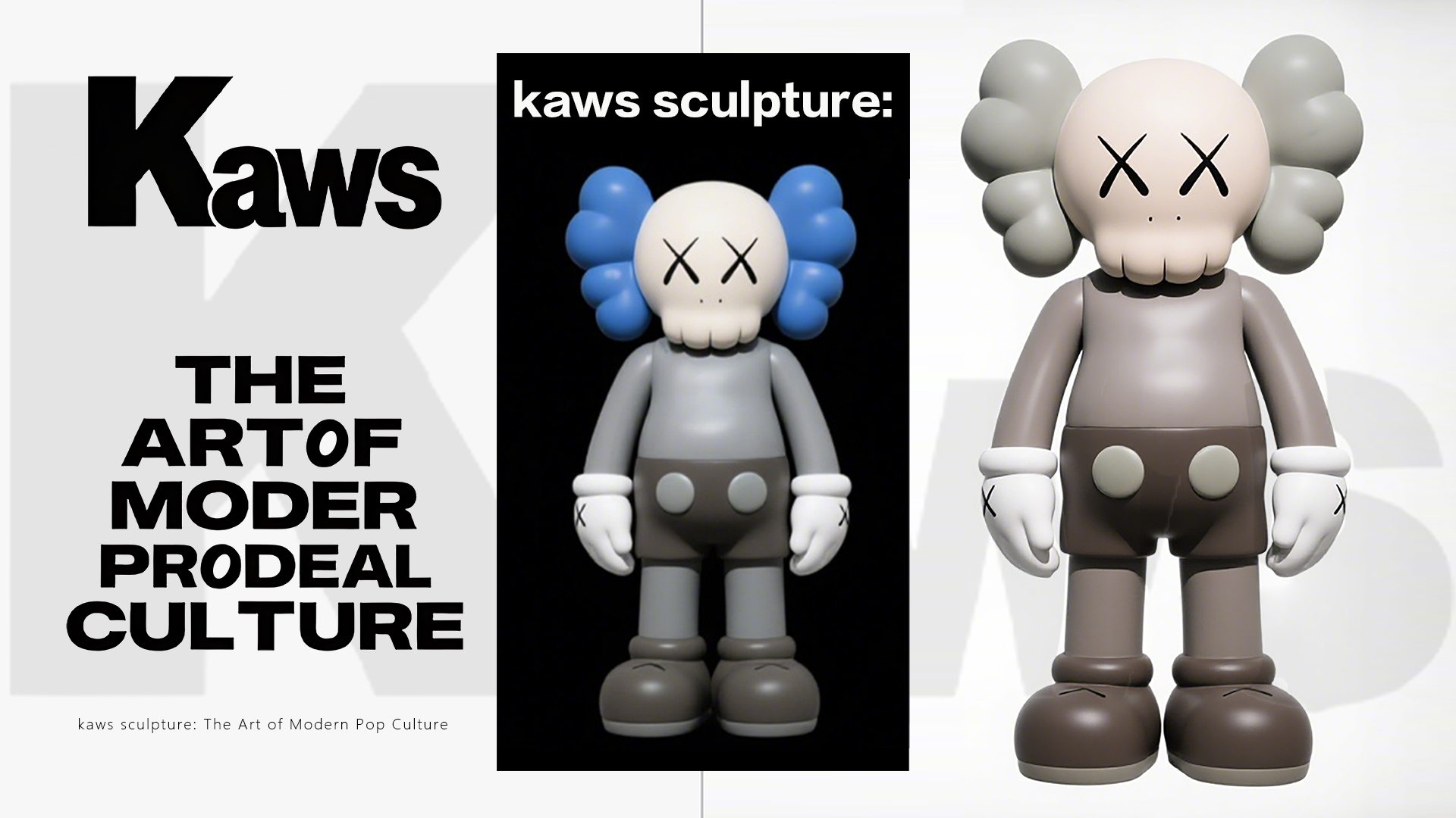 kaws მოქმედება: ახალგაზრდა პოპ კულტურის ხელოვნება