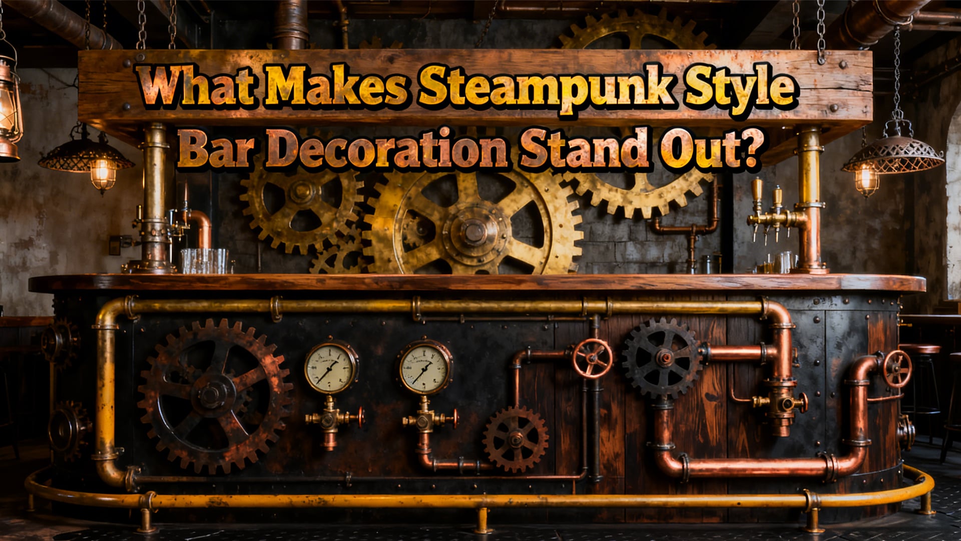 Cosa Rende Speciale lo Stile Steampunk nella Decorazione del Bar?
