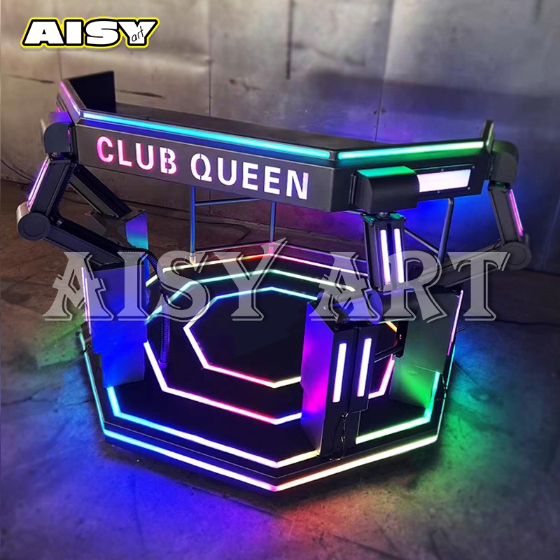 Cyberpunk Lift DJ Booth