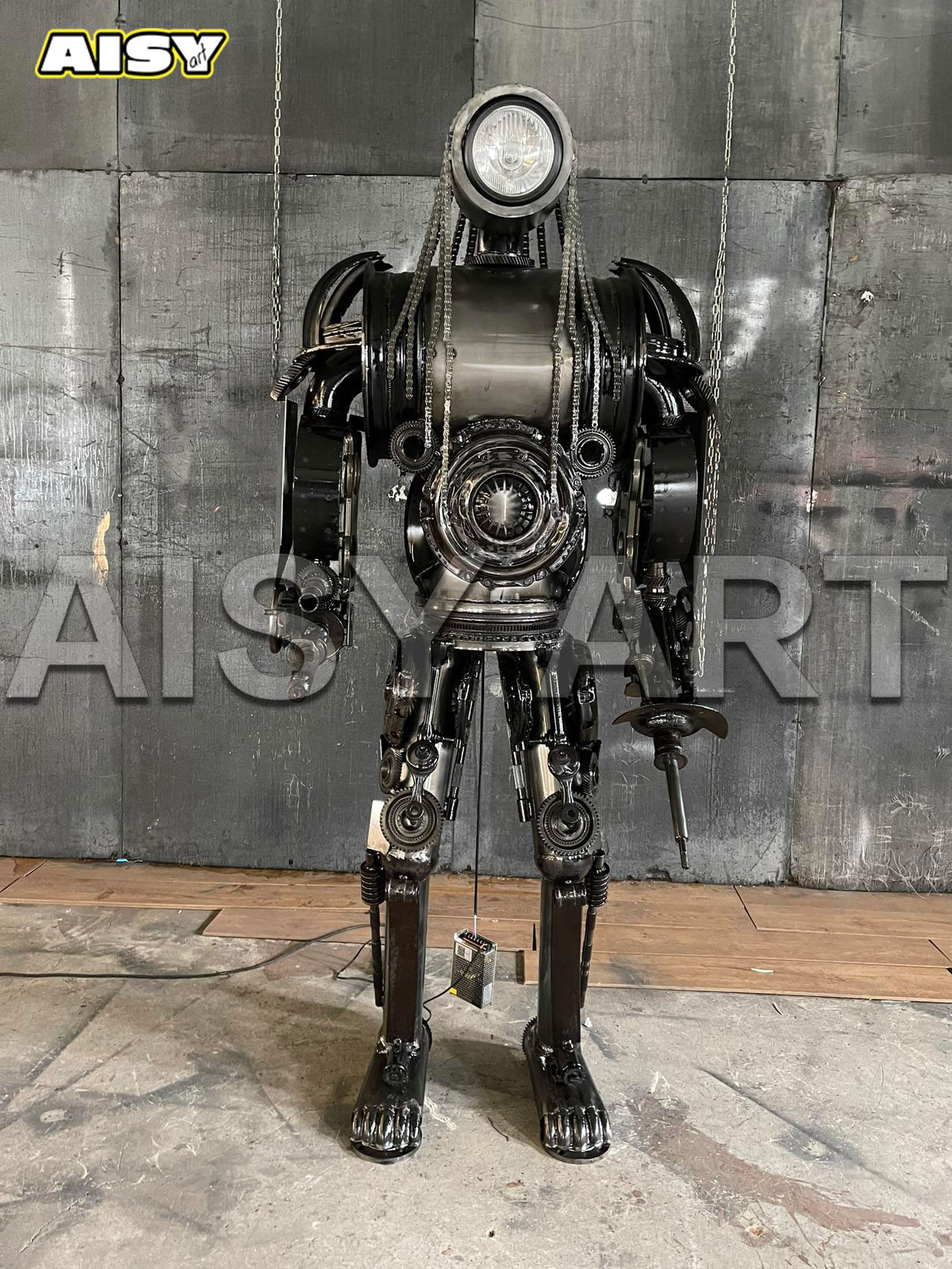 Metal Robot Decoration