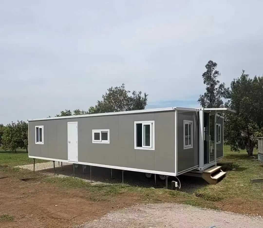 Romania Expandable Container House Project Successfully Put Into Use