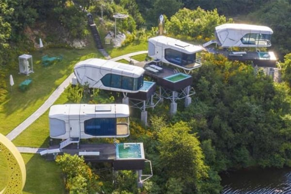 Mobile 'luxury homes'