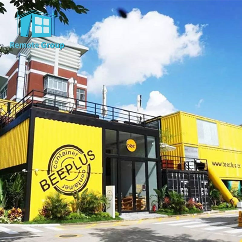 Creative “Internet-Famous” Container — Modular Pop-Up for Cafés, Retail & Events
