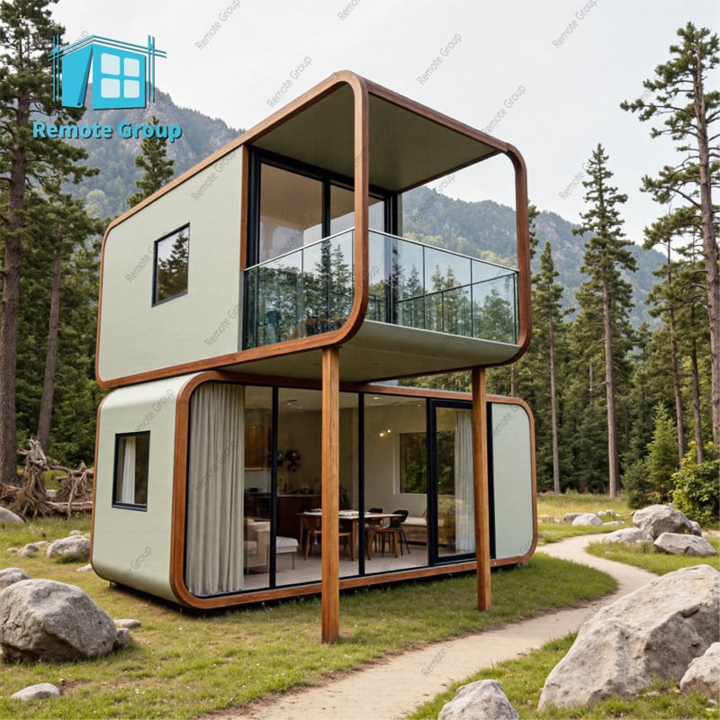 40FT Apple Cabin Factory Direct Sales Hot Selling Apple Cabin  Container House Double Deck Atmosphere Cabin