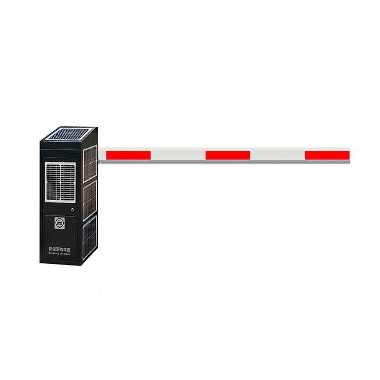 Solar-powered Boom Barrier Gate  Wireless Remote Areas No Wiring Needed  