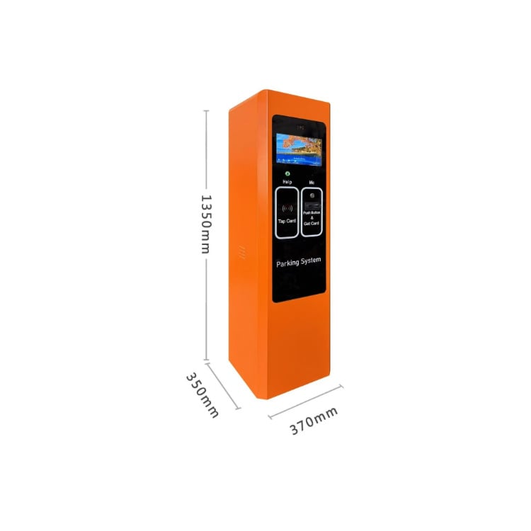 Parking Ticket Dispenser Qr Scanner RFID Parking Management Solutions Smart Parking System Ticket Box