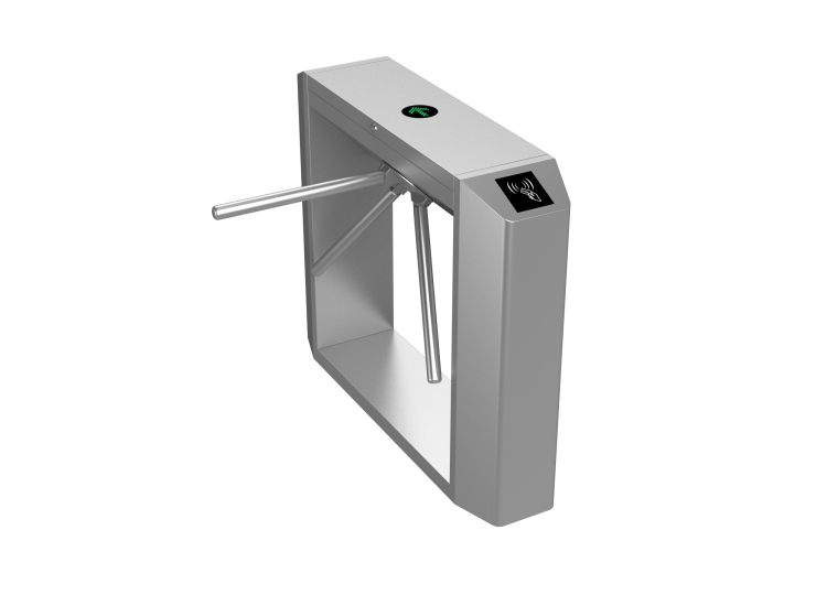  Access Control Three-Roller Gate Face Recognition Tripod Turnstile Gate for Building Site 