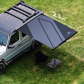 ALUMINUM SHELL SIDE AWNING manufacture