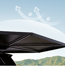 Vehicle 270 Degree Awning With Detachable Side Wall manufacture