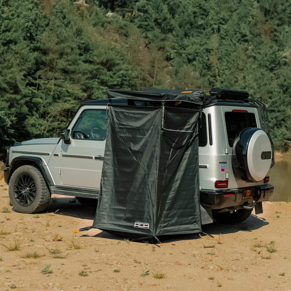 Tragbares, faltbares Outdoor-Camping-Duschzelt mit Privatsphäre