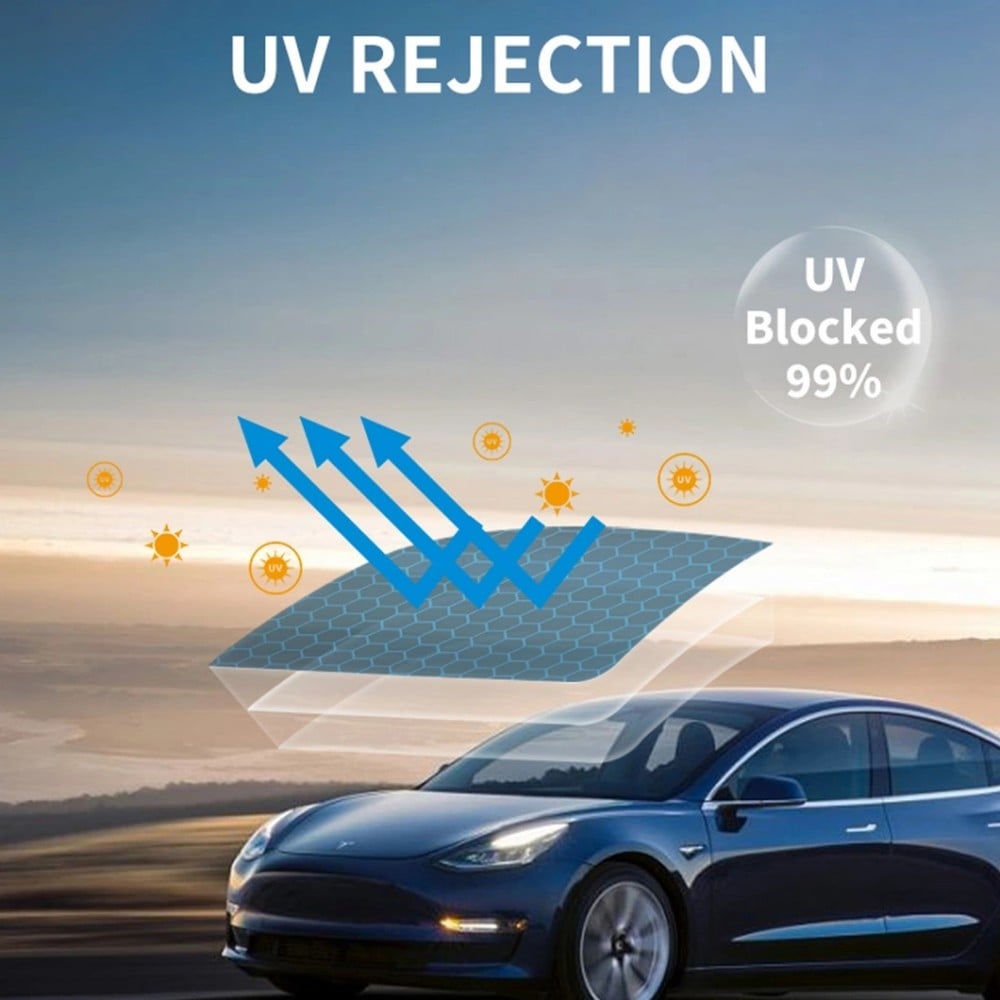 Nanokerámia ablakfilm kiváló hőelutasítással és UV-védelemmel autóipari alkalmazásokhoz