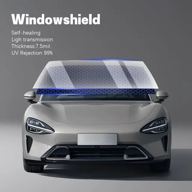 TPU Clear Windowshield Film for Windshield Protection and Automotive Glass Safety