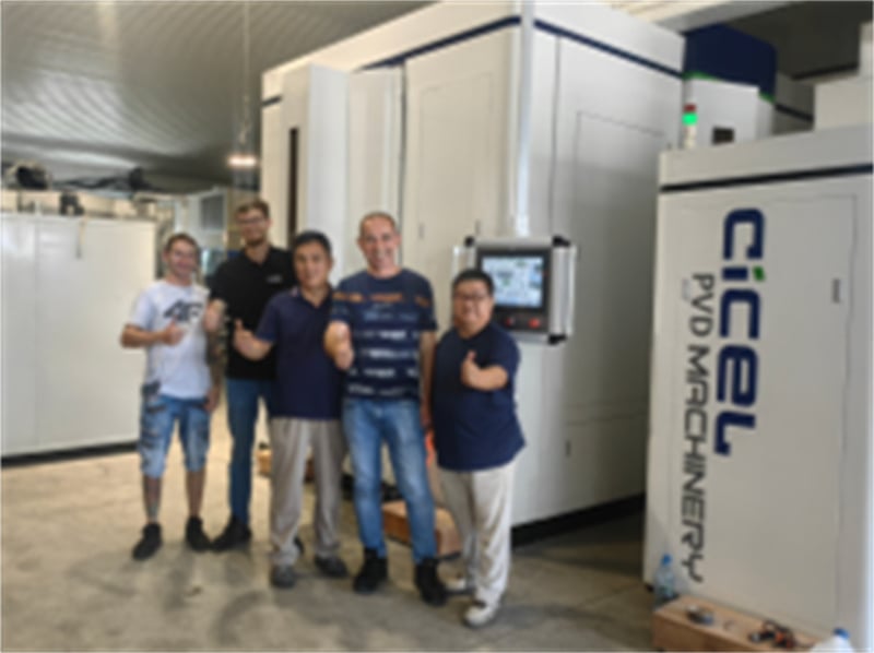 CICEL Overseas Project Update: Vacuum Coating Equipment Installed and Accepted in Poland