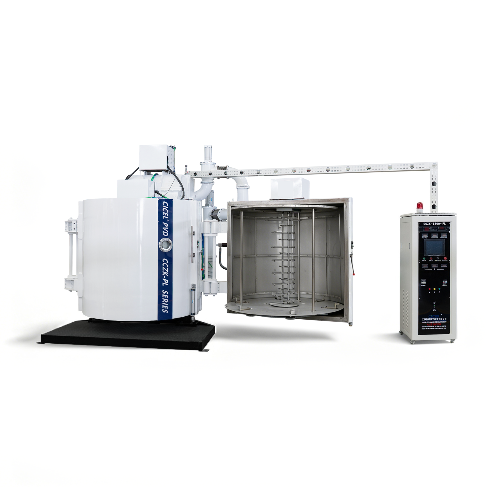 HMDSO SIO PVD Vacuum Metallizing Machine 