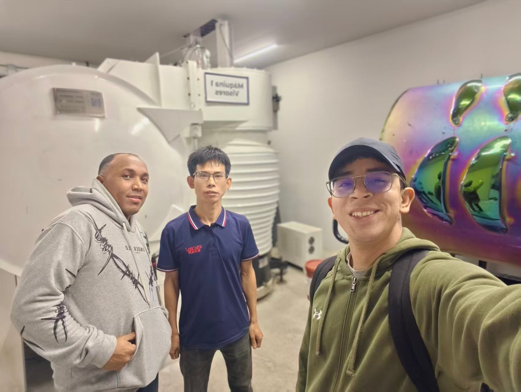 CICEL Installs Horizontal Evaporation Coating Machine for Helmet Visors in Mexico