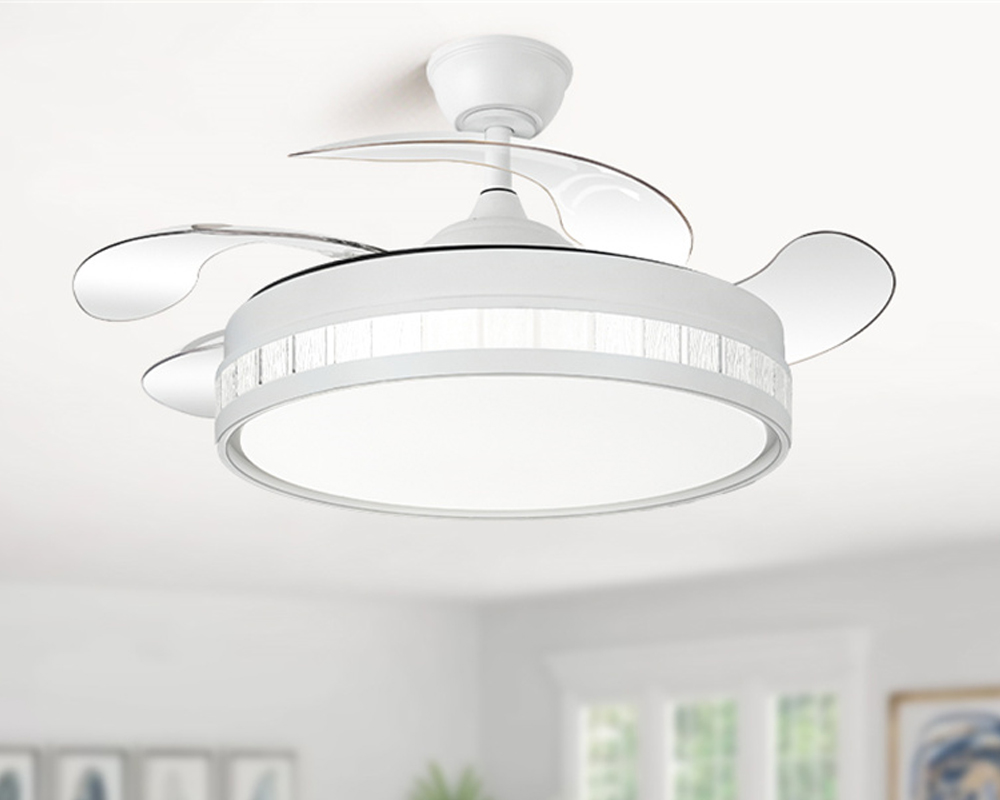 What are the best ceiling fan lighting options for small bedrooms