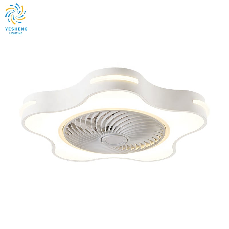 product y162 luxury 42 inch modern crystal ceiling fan led remote control invisible design for bedroom includes project installation-5