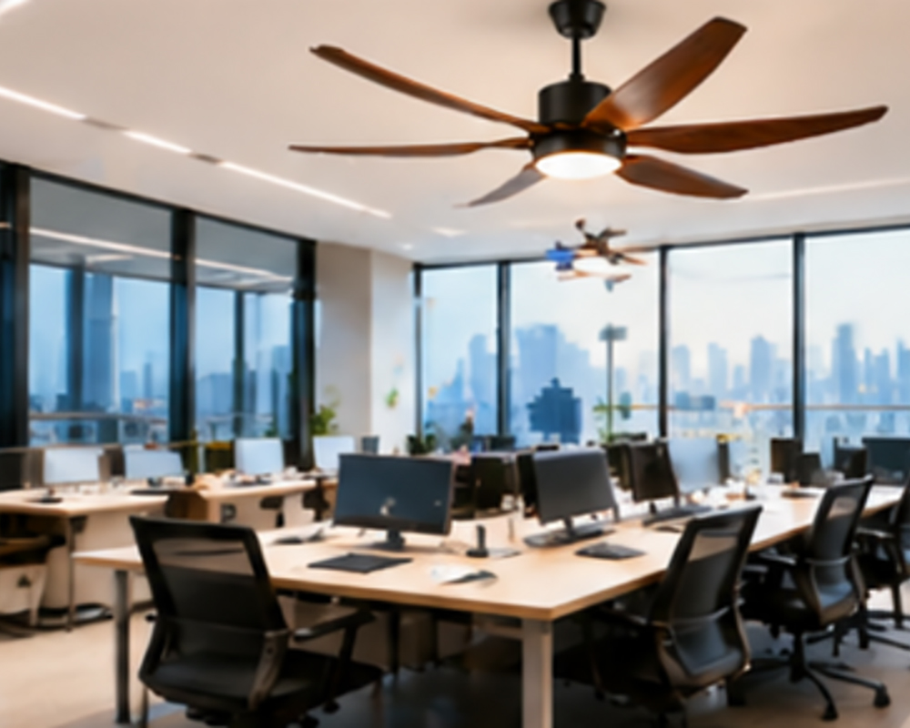 Maximize Comfort and Efficiency in Commercial Spaces with Ceiling Fan Lighting Solutions