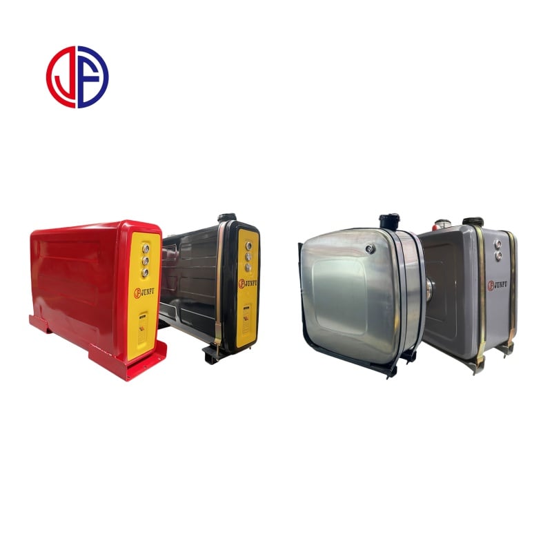 Factory Customized Rear Mounted Strap Type with Base Hydraulic Oil Tank for Dump Truck