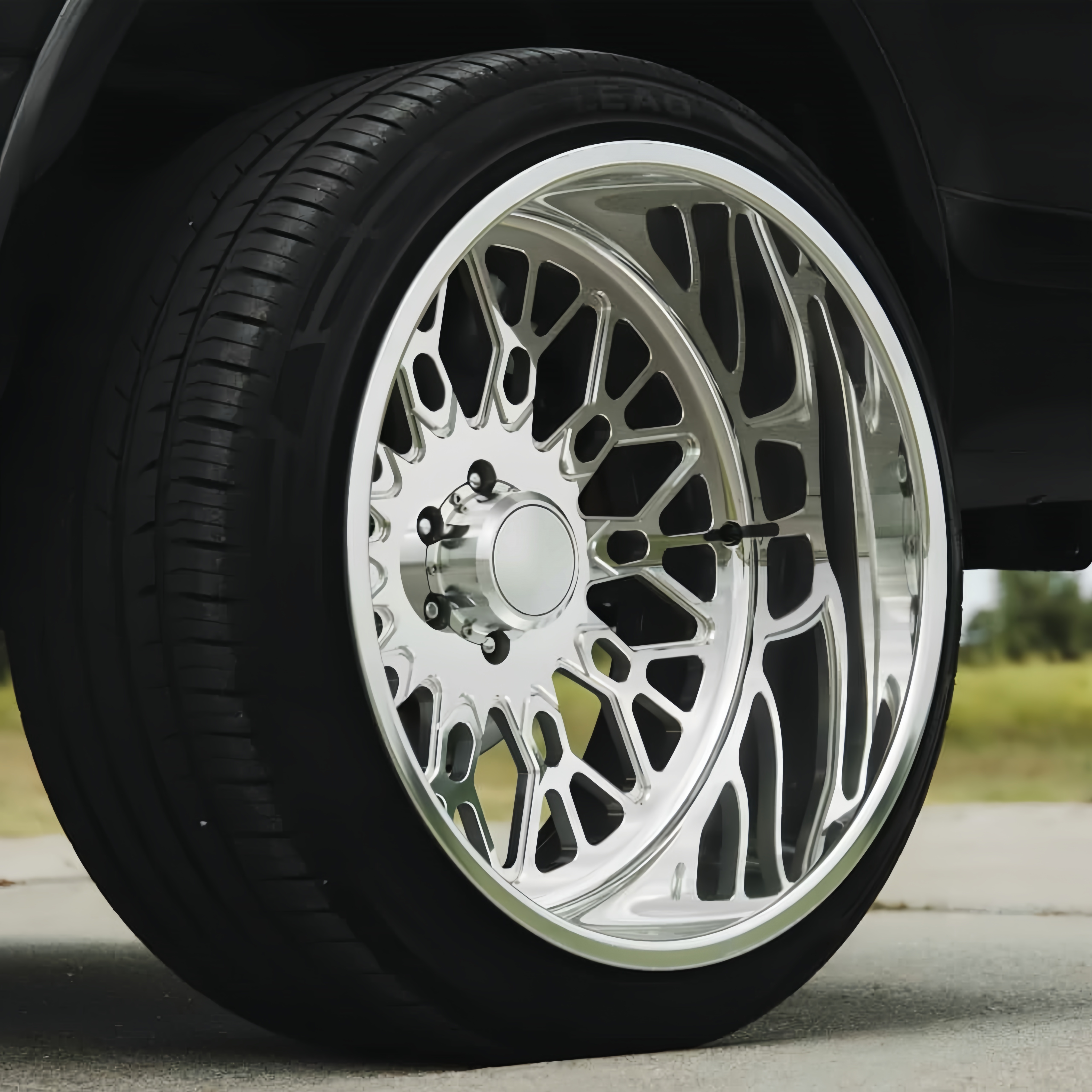 Custom Polished Forged Truck Wheels 22x12 24x14 24x12 26x12 28x16 | 8x170 8x180 6x139.7 for Ford F-350, RAM 1500/2500