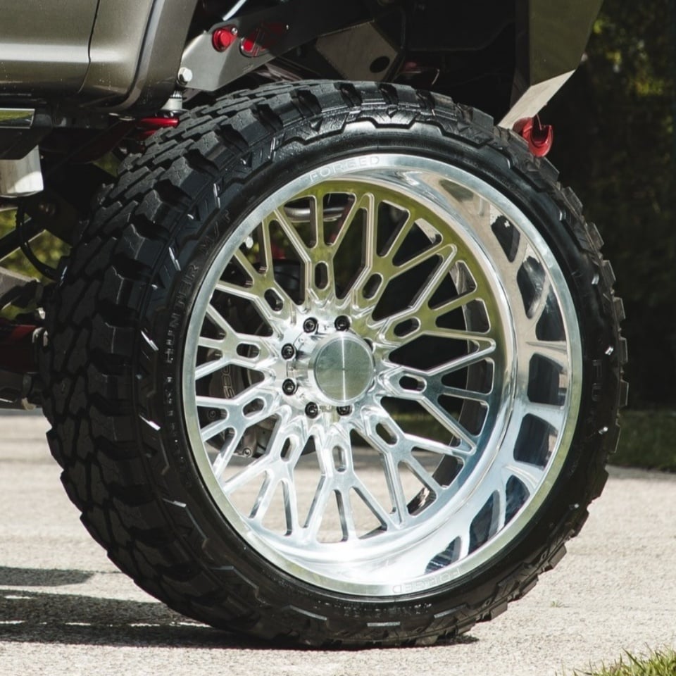 ForgeX LBTY15 Style Forged Off-Road Wheels | 24x12, 24x14, 26x12, 26x14 Deep Lip Rims for F-150, Tundra, RAM & Silverado