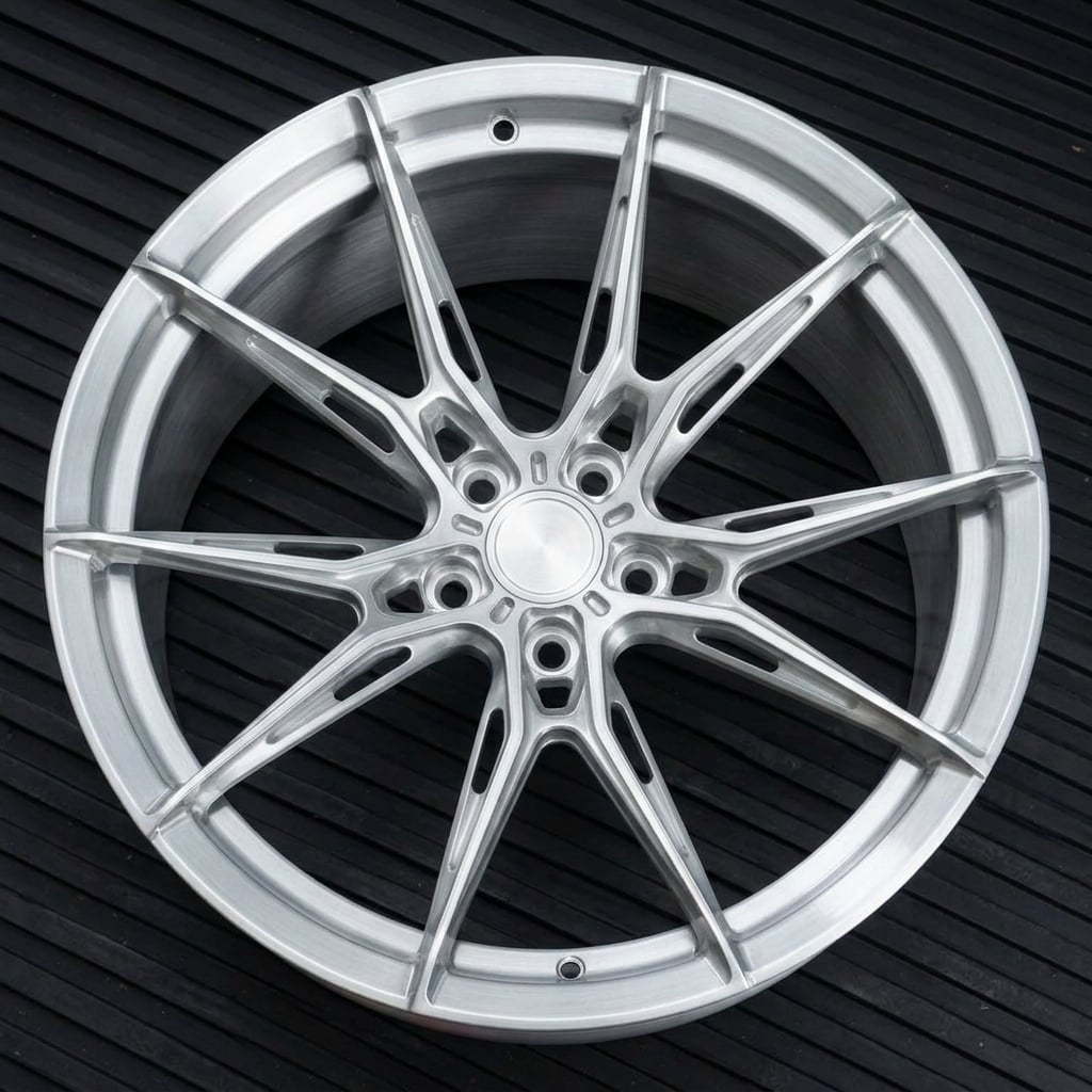 Forgex 스피드 5스포크 모노블록 단조 휠 | BMW M3 G80, M4 및 아우디 RS 모델용 맞춤형 5x112 & 5x120 알루미늄 휠