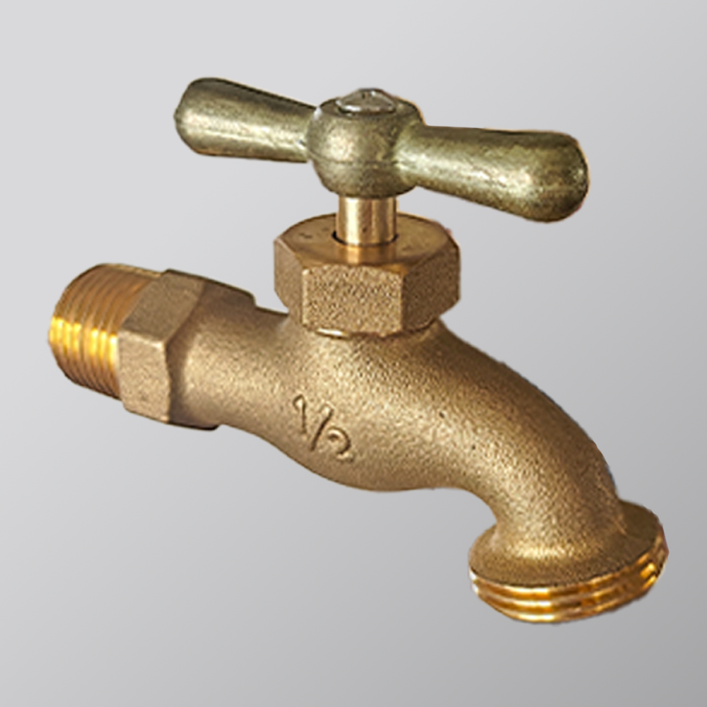 Brass Hose Bib 1/2