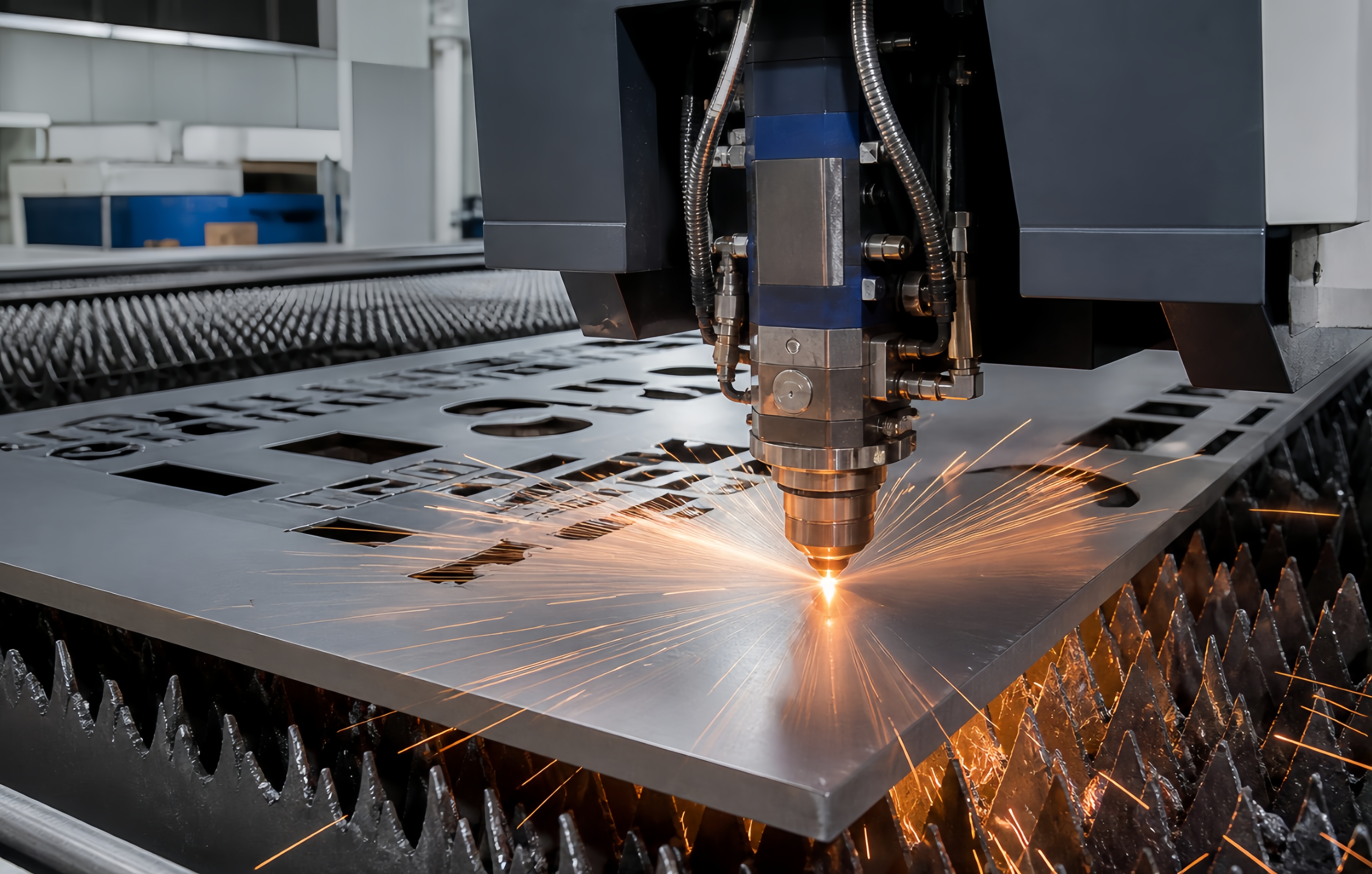 High-Precision Laser Cutting and CNC Bending for New Energy Equipment Enclosures