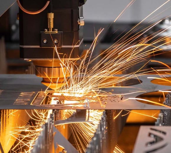 Sheet metal prototype parts made without production tooling