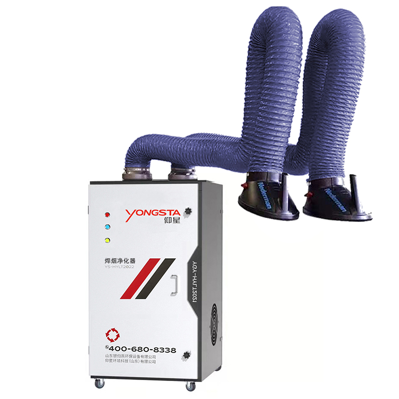 What are the key advantages of using a portable fume extractor?