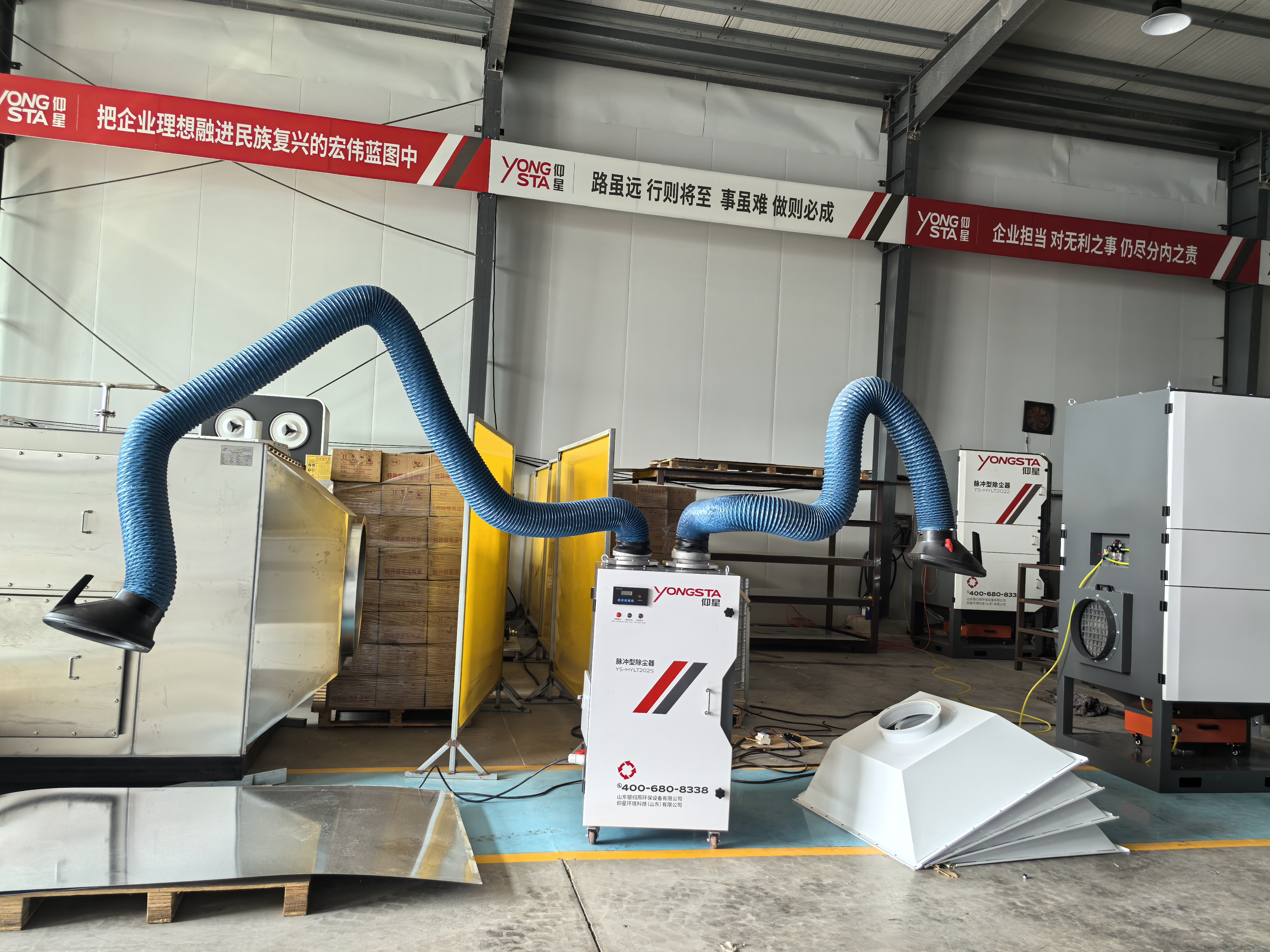 Why is a high-efficiency welding fume purifier essential for shops?
