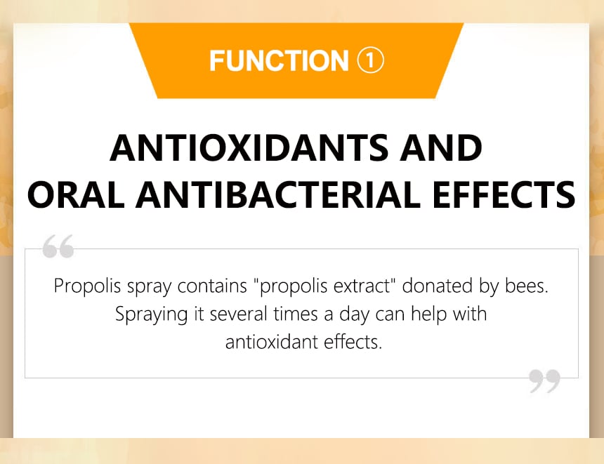 Propolis Spray without Alcohol details