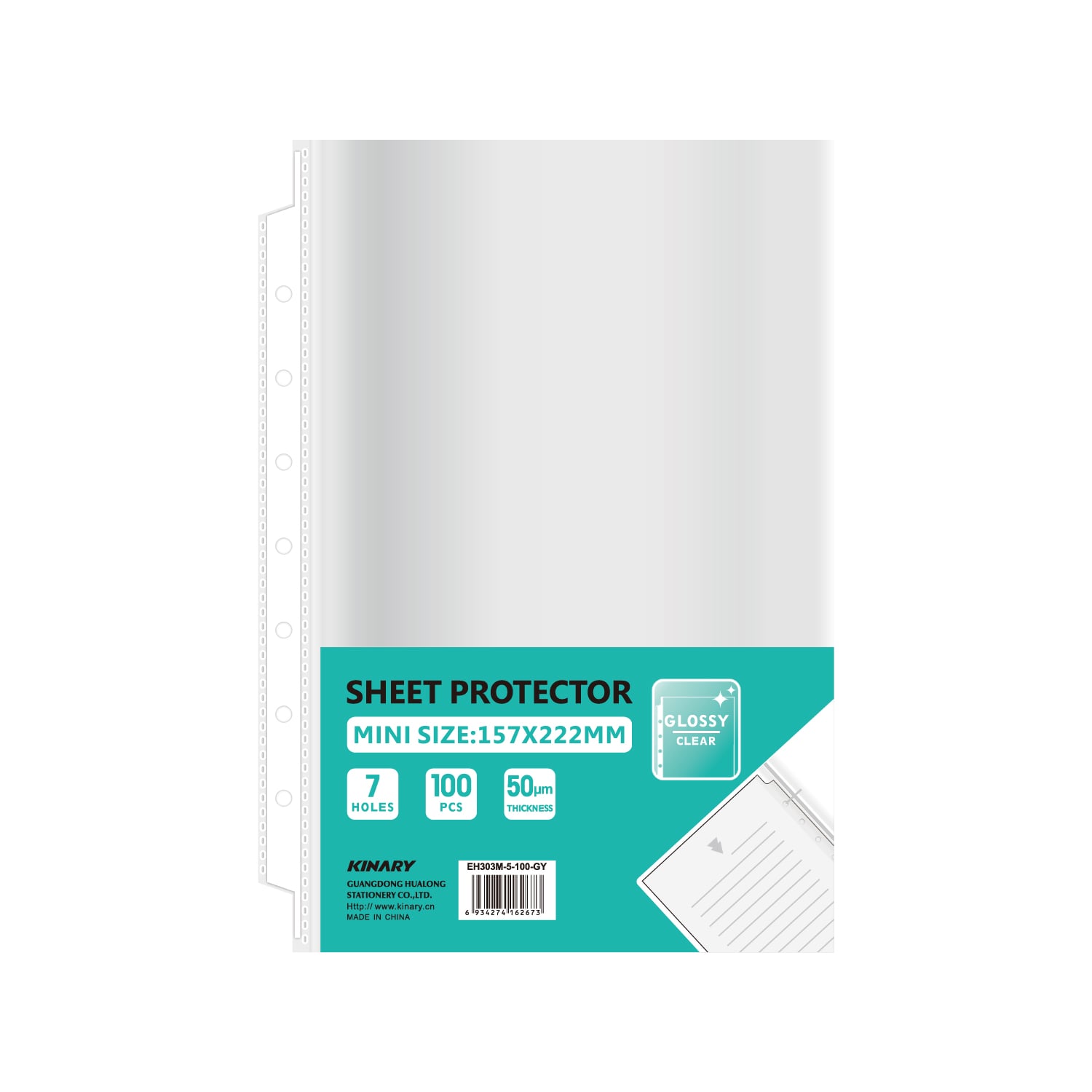 EH303M-5-100-GY、EH303M-6-100-GY、EH303M-8-100-GY  |  SHEET PROTECTOR