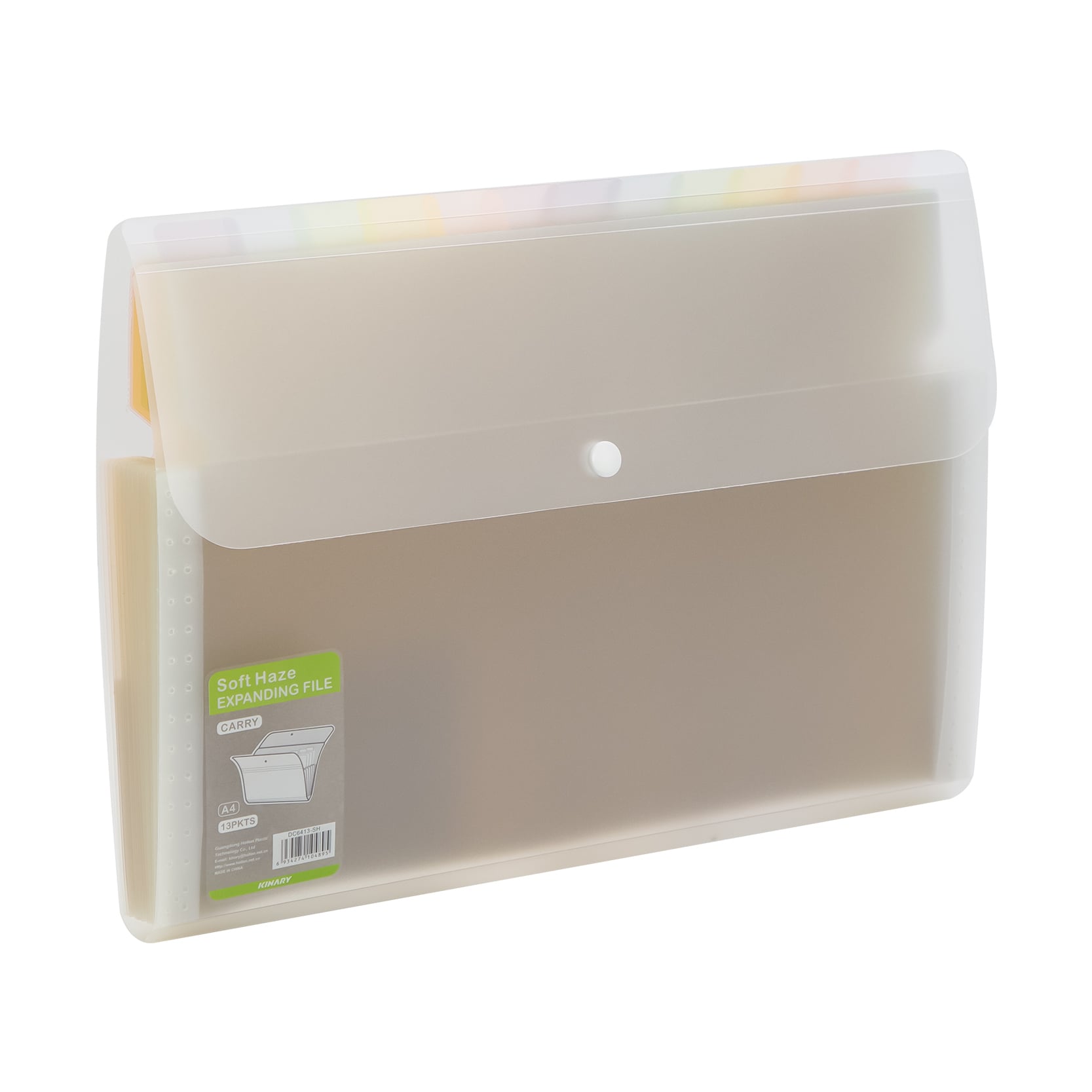 DC6413-SH | Expanding File13 pkts /Button 