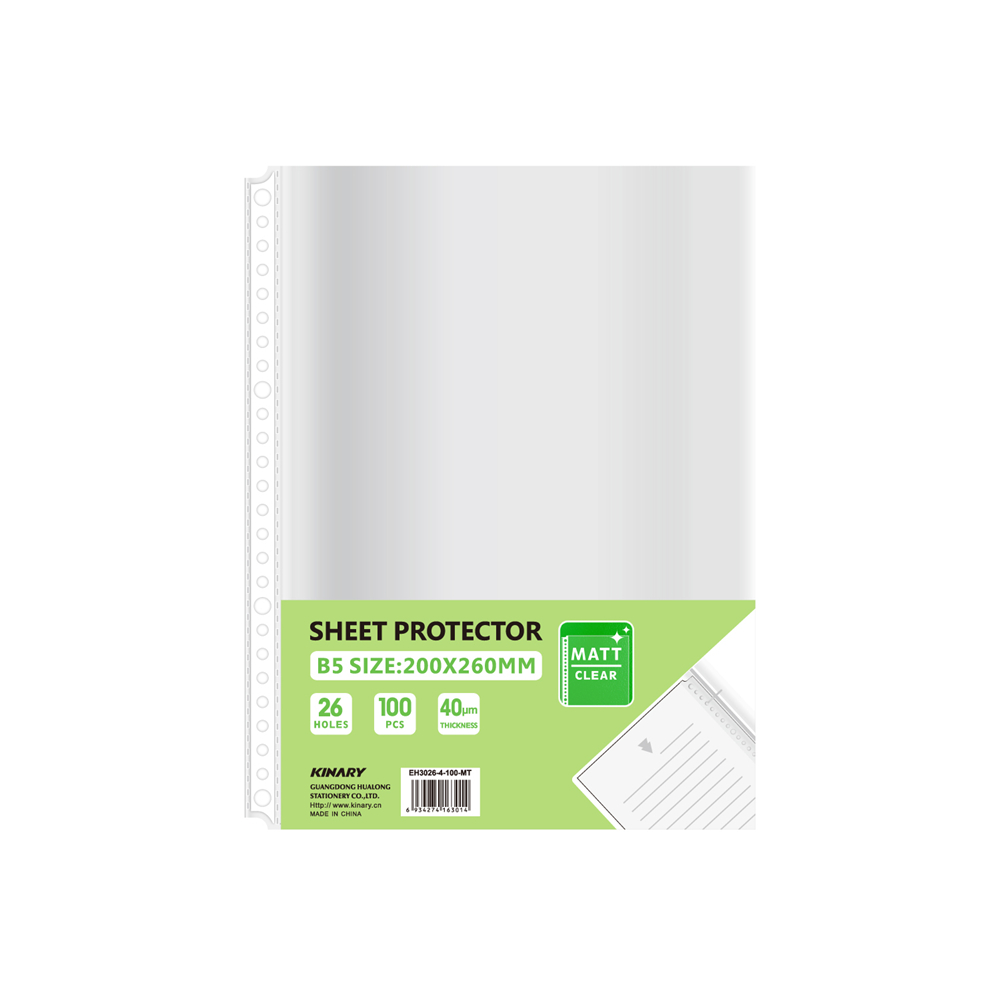 EH3026-4-100-MT、EH3026-5-100-MT、EH3026-6-100-MT、EH3026-7-100-MT | SHEET PROTECTOR