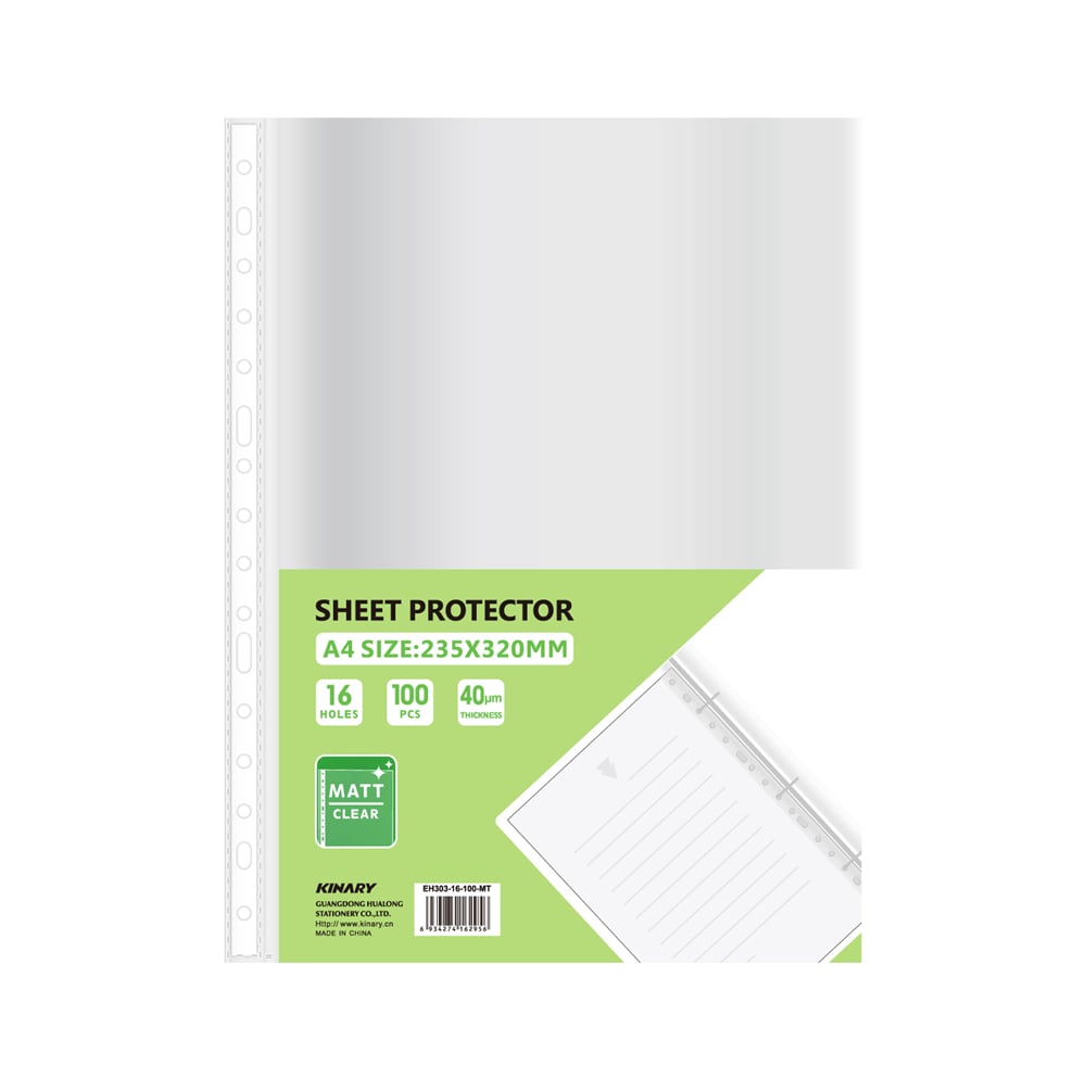 EH303-16-100-MT | SHEET PROTECTOR 