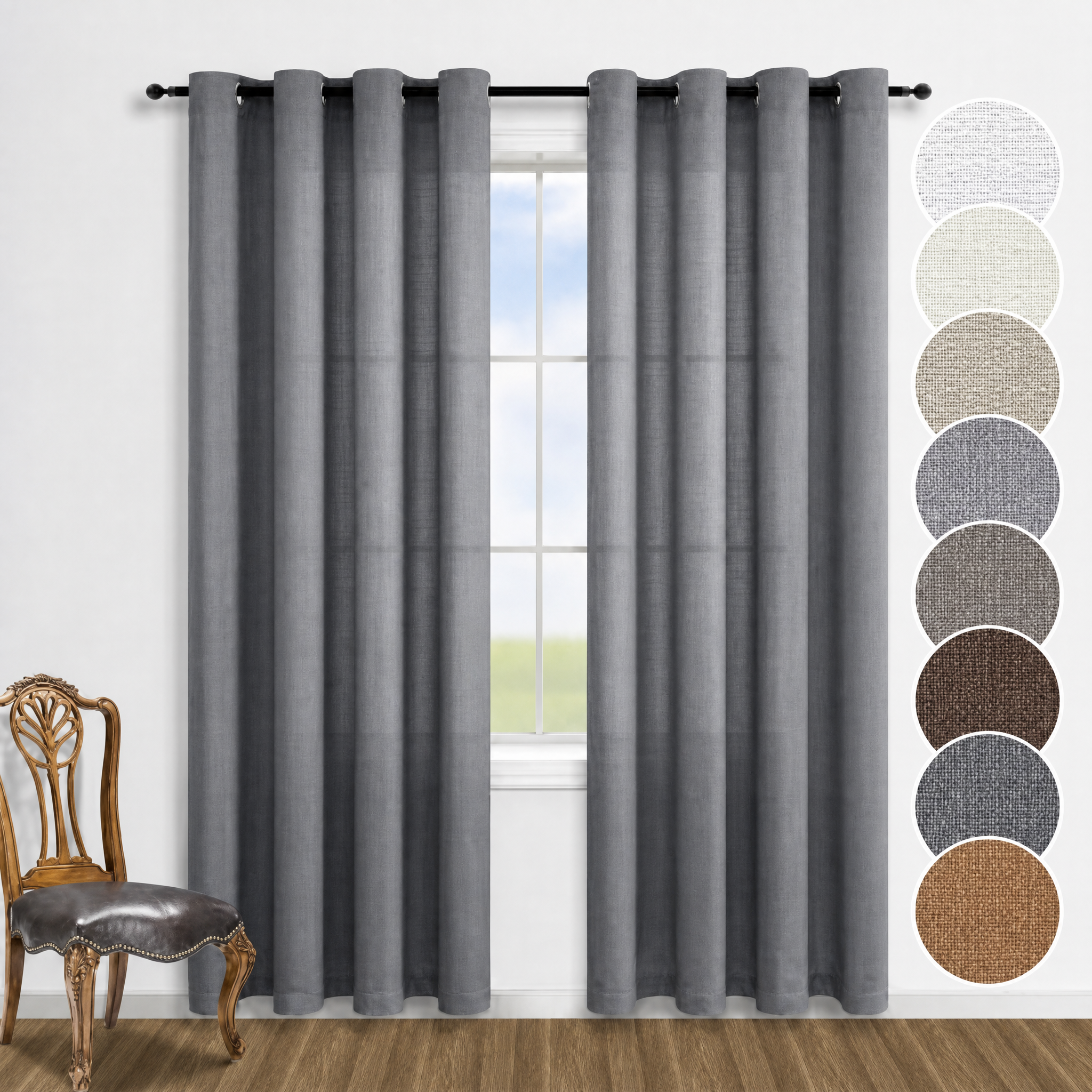 Custom Fabric Curtains | Premium Blackout & Thermal Window Drapery Wholesale⁠