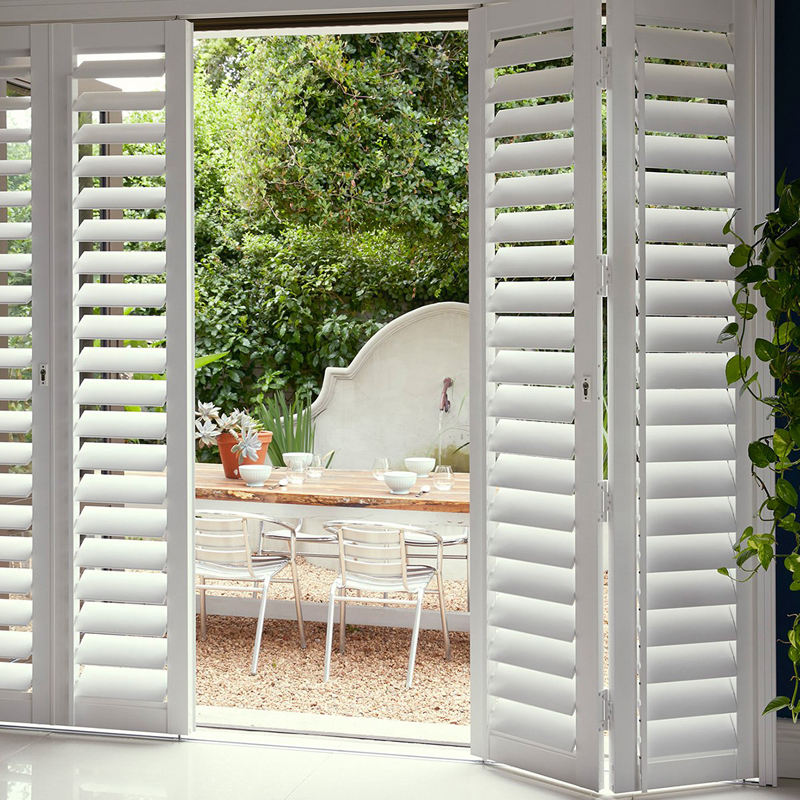 Custom Size Window White Best Wooden Plantation Shutters Basswood Wooden Shutter