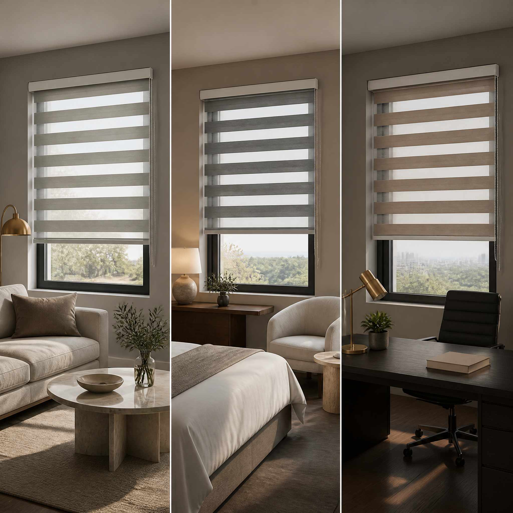 Zebra Blinds | Custom Day & Night Striped Window Shades