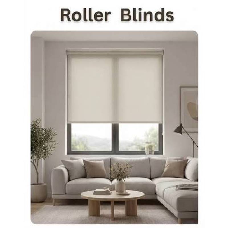 Custom Blackout Roller Blinds for Windows | Thermal Insulated & Cordless Smart Shades